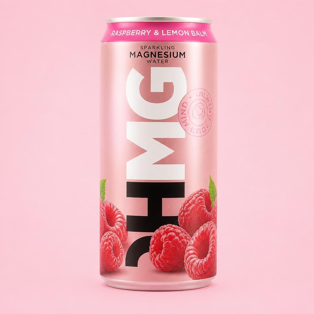 OHMG Raspberry & Lemon Sparkling Magnesium Water