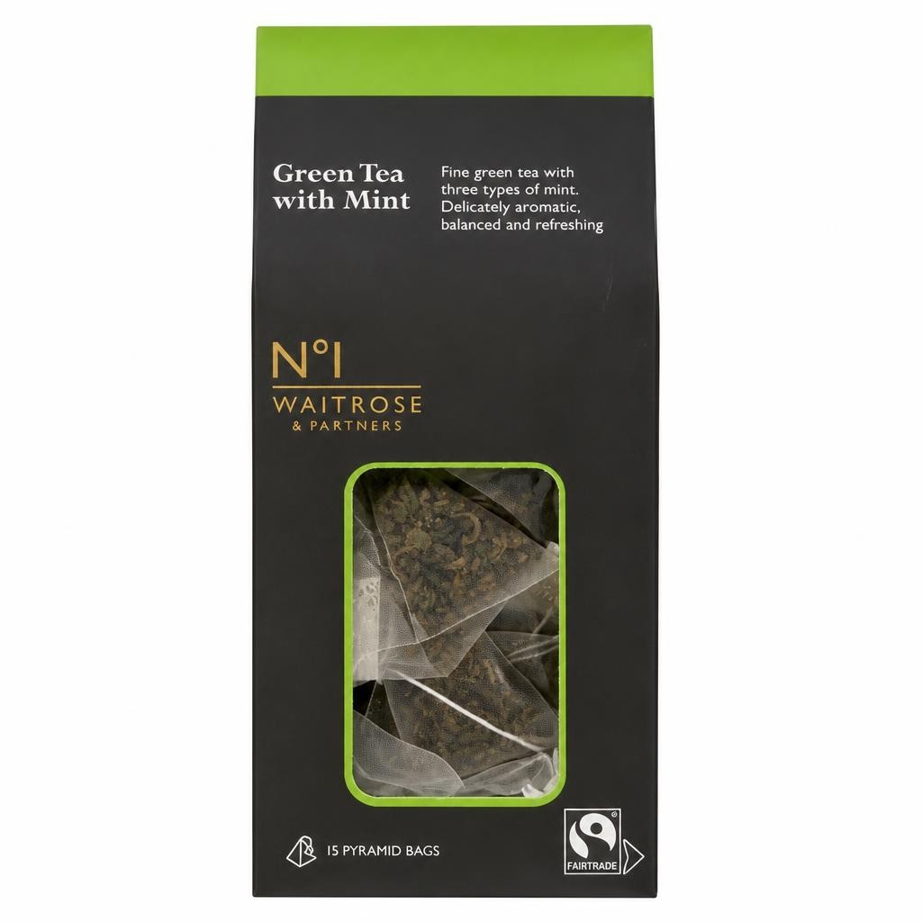 No.1 Green Tea With Mint 15 Tea Bags
