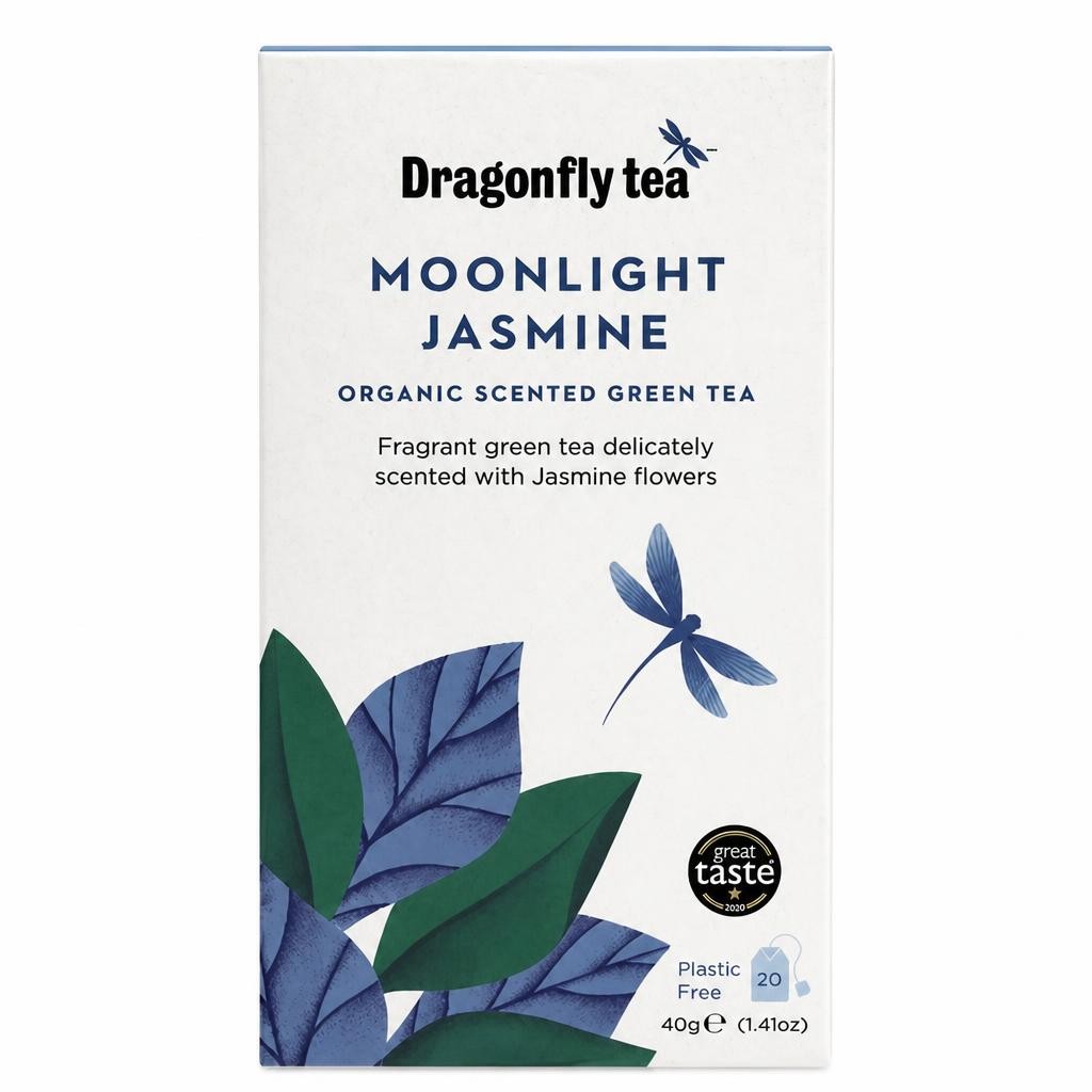 Dragonfly Tea Moonlight Jasmine 20 Tea Bags