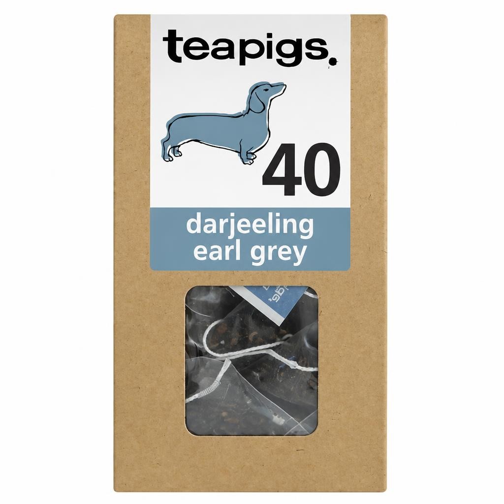 Teapigs Darjeeling Earl Grey 40 Tea Temples