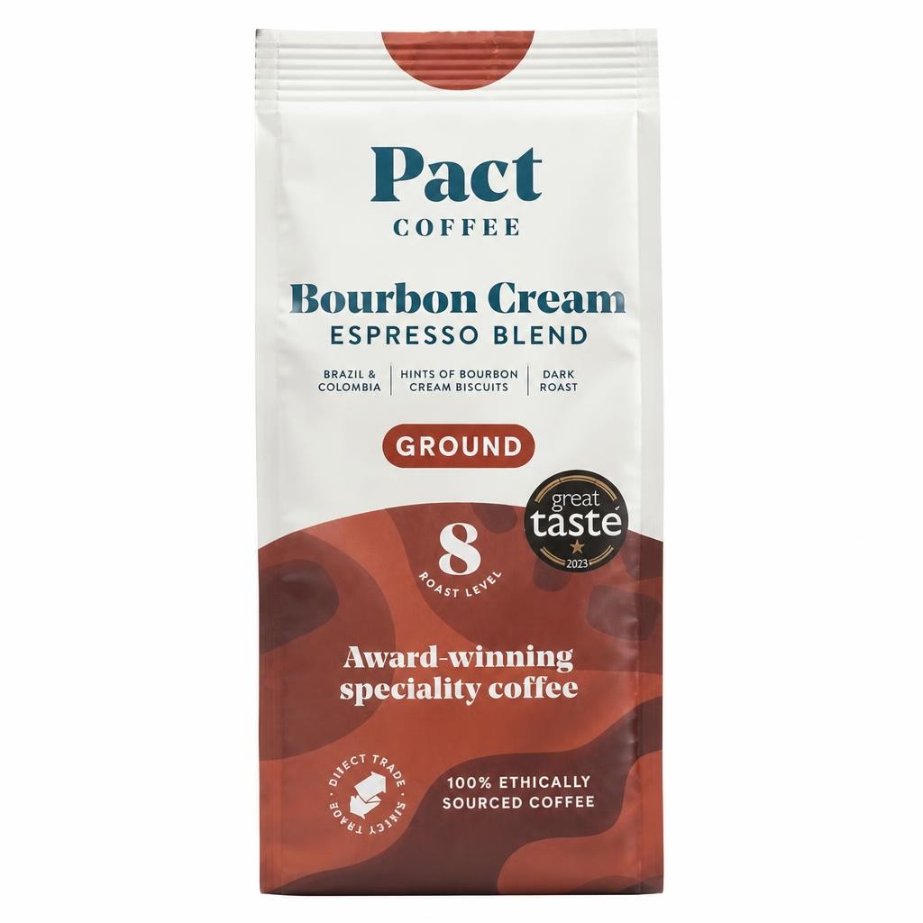 Pact Coffee Bourbon Cream Espresso Ground