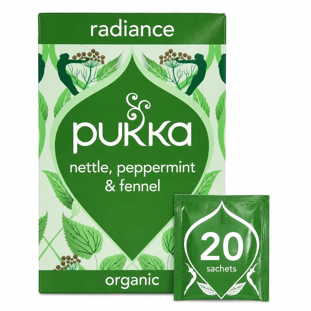 Pukka Organic Radiance Herbal Tea 20 Tea Bags