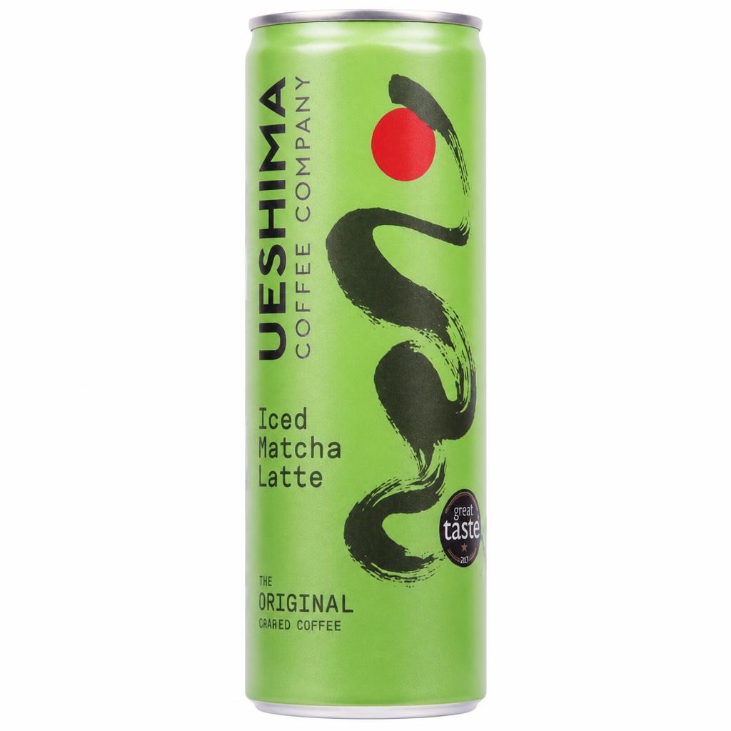 Ueshima Iced Matcha Latte