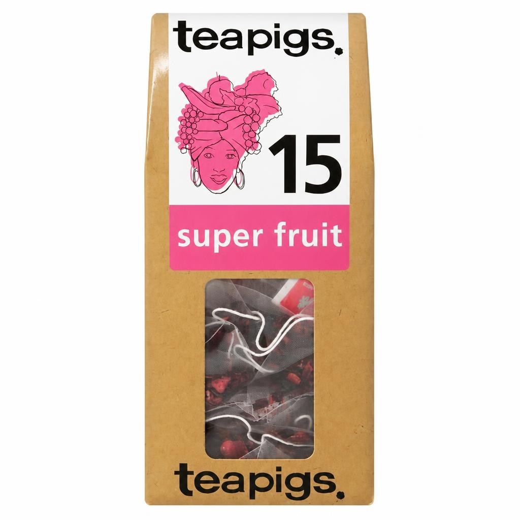Teapigs Super Fruit Tea 15 Tea Temples
