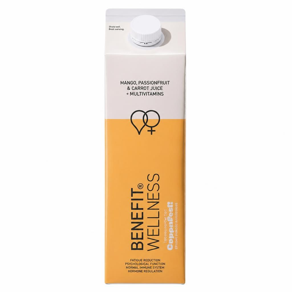 Benefit Wellness Mango, Passionfruit & Carrot Juice