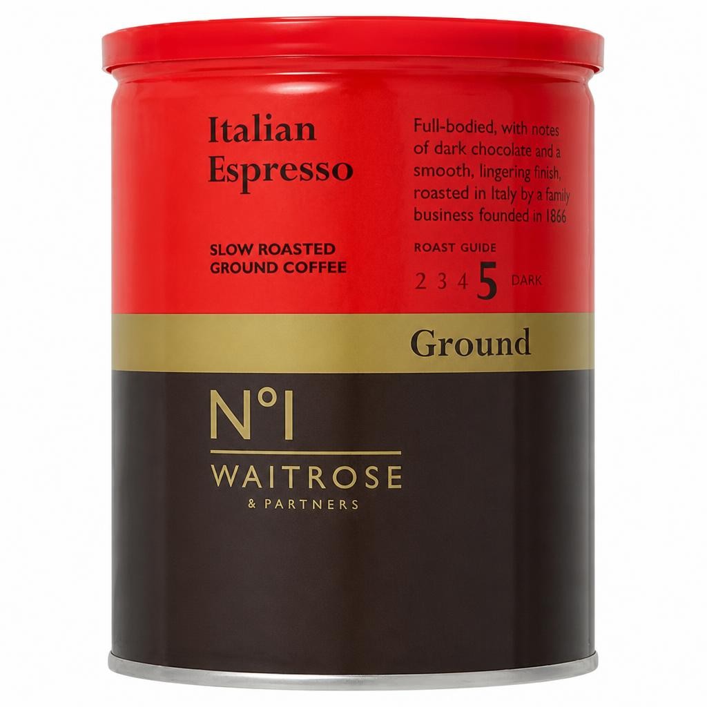 No.1 Italian Espresso Slow Roasted Ground Coffee