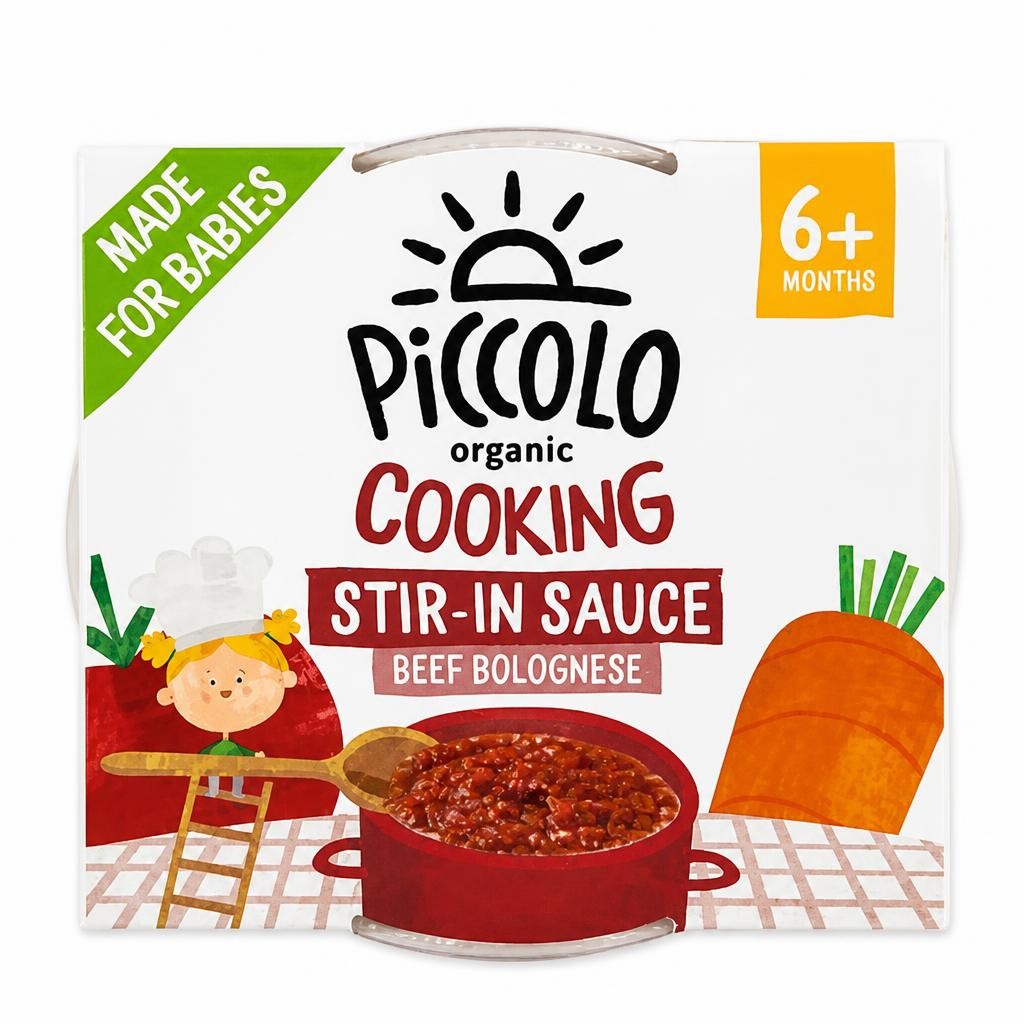 Piccolo Organic Bolognese Pasta Cooking Sauce