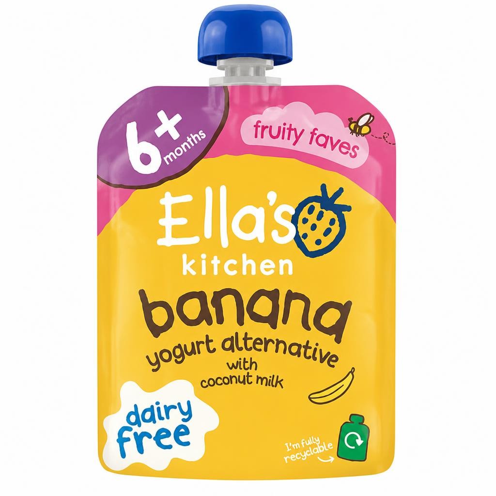 Ella's Kitchen Dairy Free Banana Apple Coconut Dessert