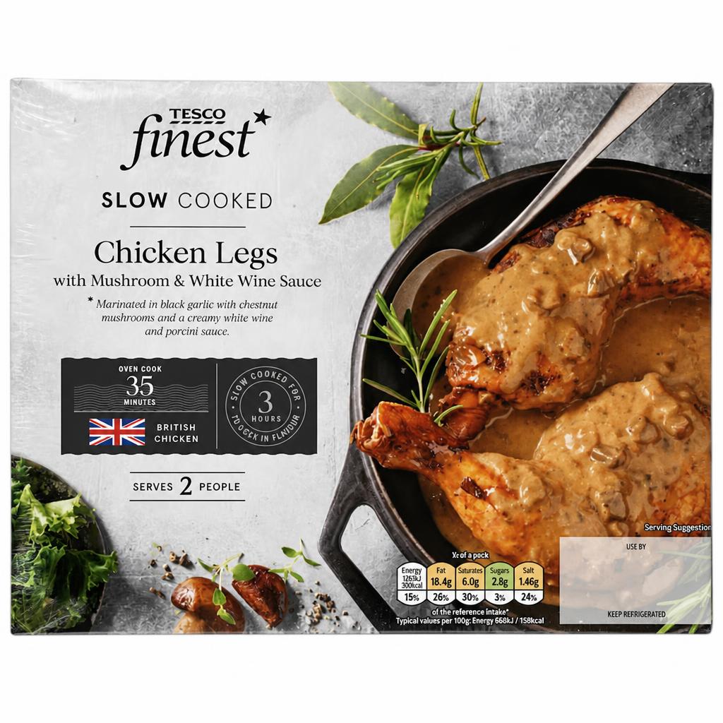 Tesco Finest Slow Cooked Chicken Legs 635G