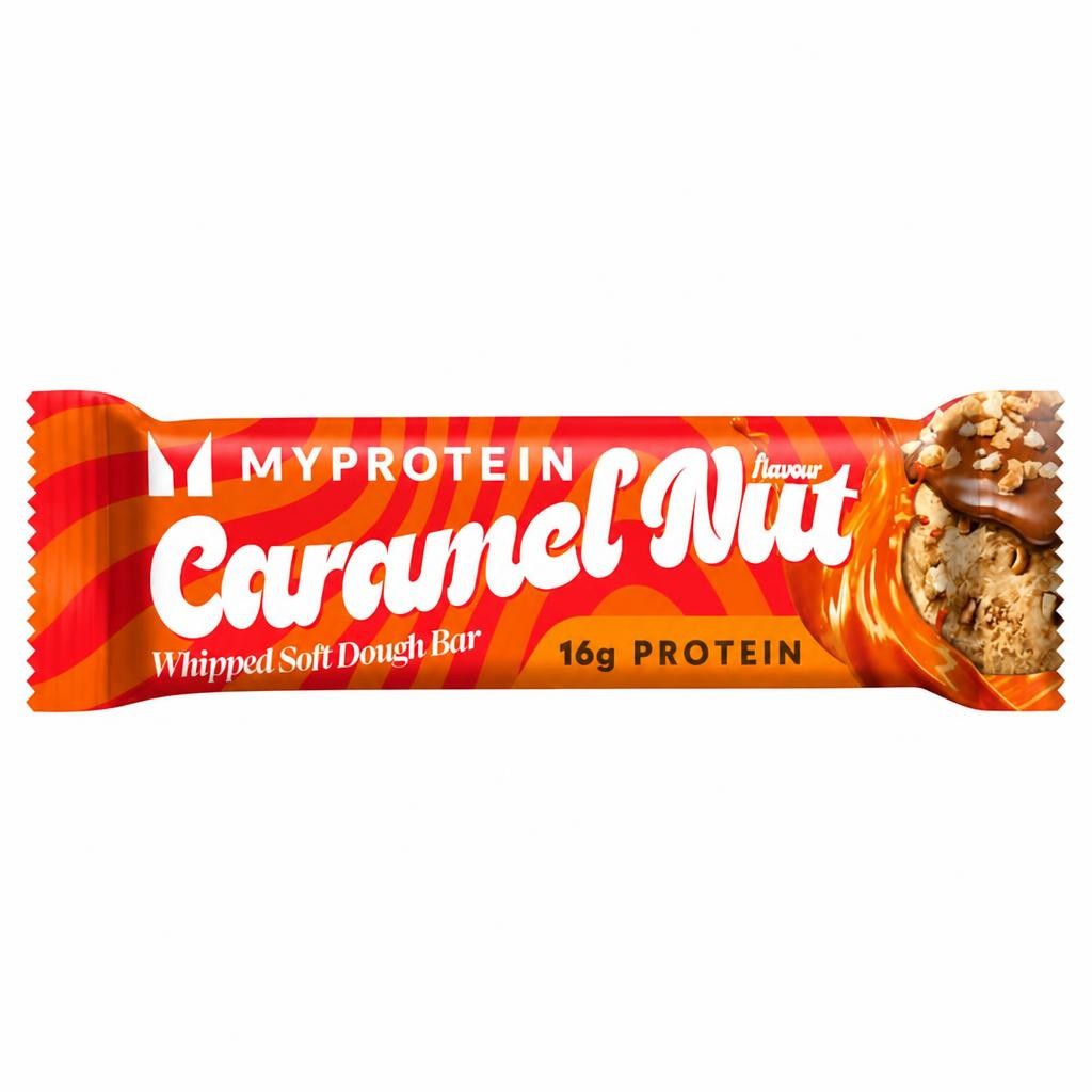 Myprotein Caramel Nut Flavour Whipped Soft Dough Bar 65g
