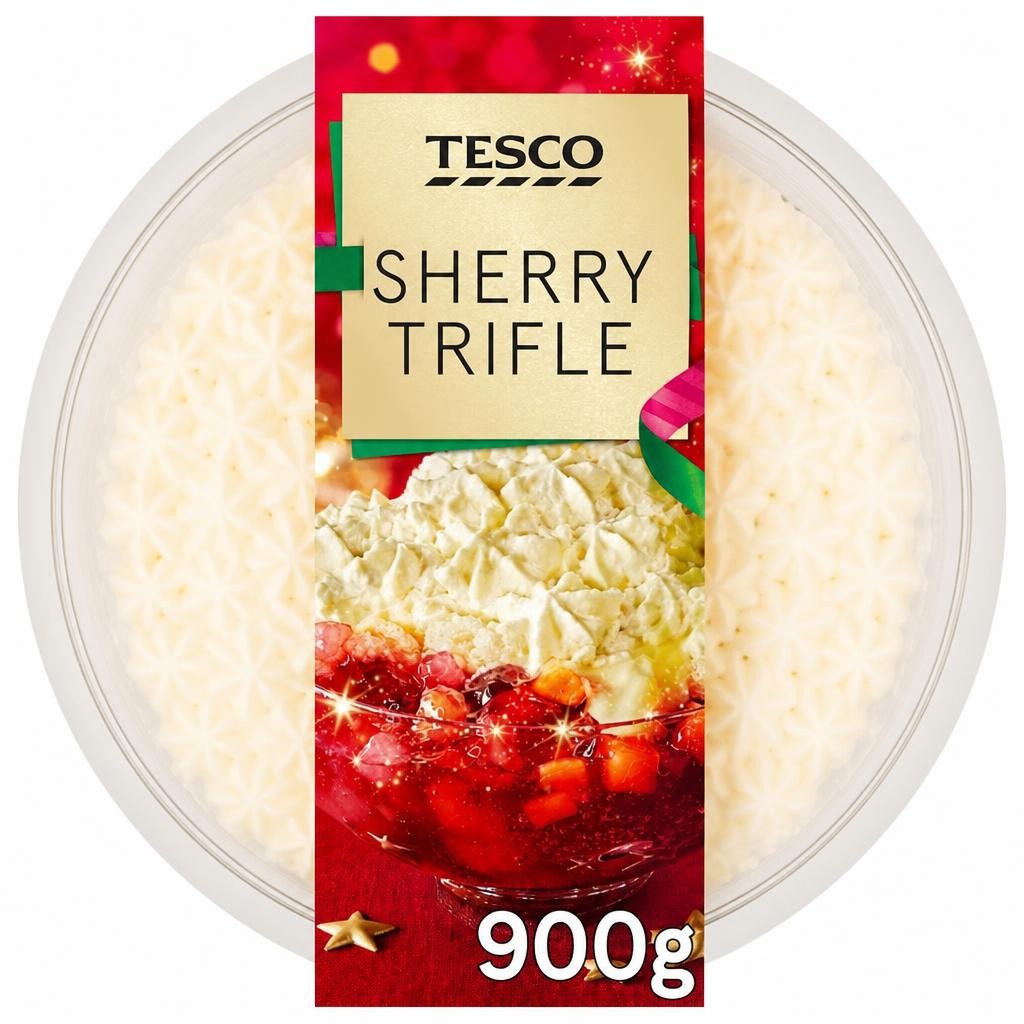 Tesco Sherry Trifle 900G