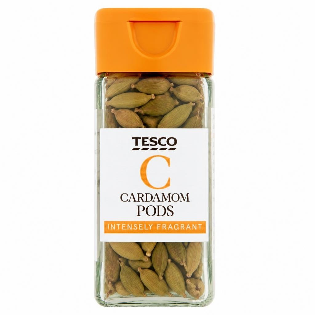 Tesco Whole Cardamom 30G