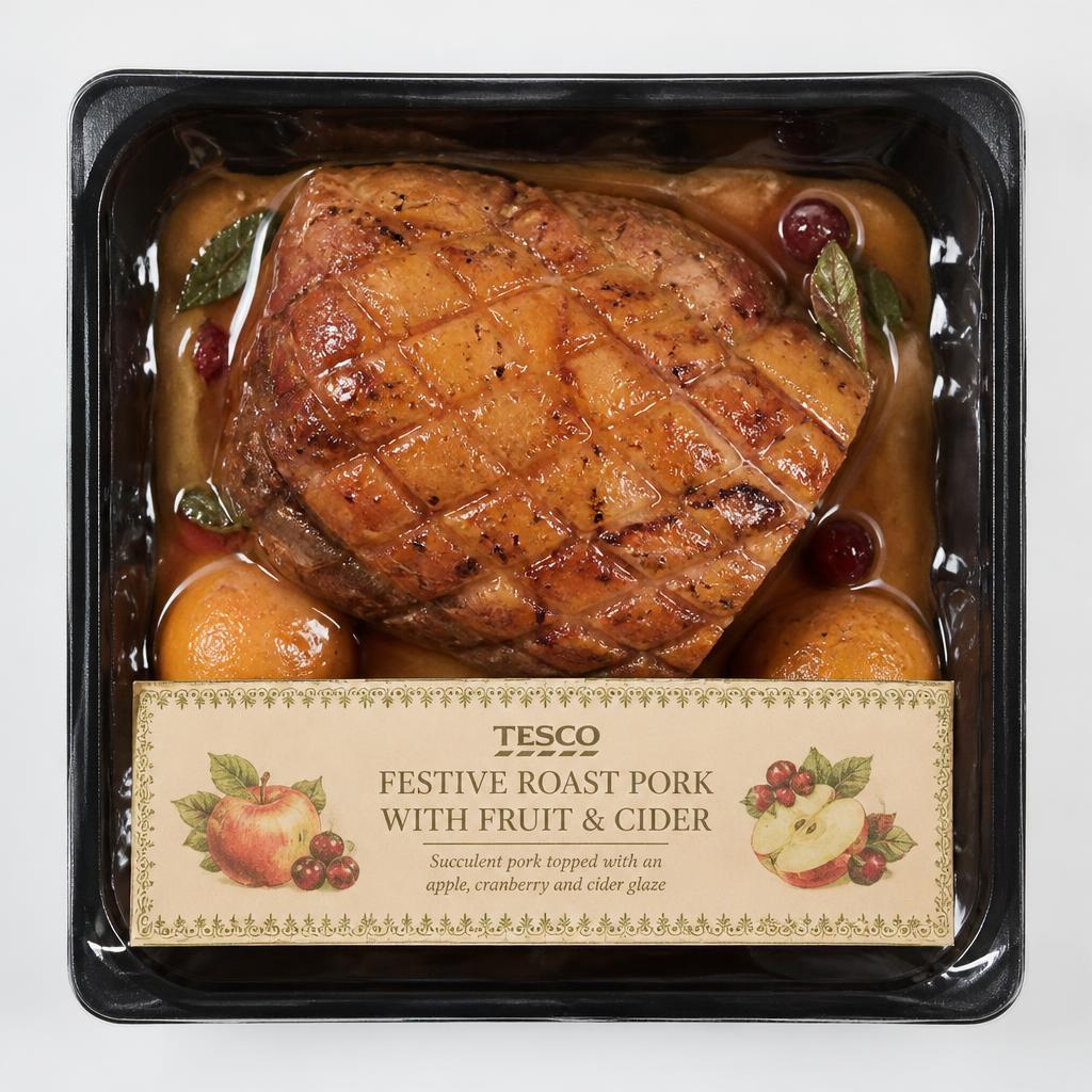 No.1 Free Range British Pork Hog Roast with Sage & Onion Stuffing and Apple Sauce