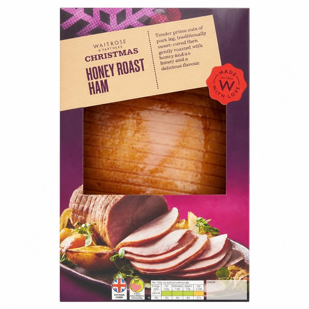 Waitrose Christmas Honey Roast Ham