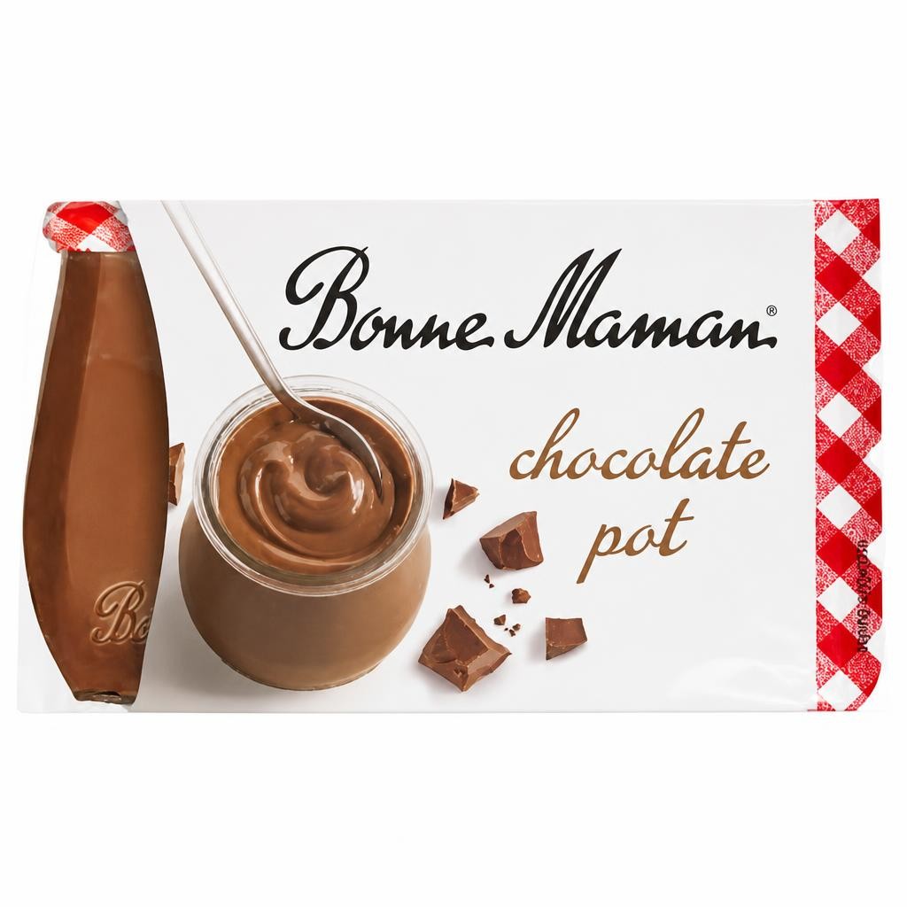 Bonne Maman 2 Chocolate Pots