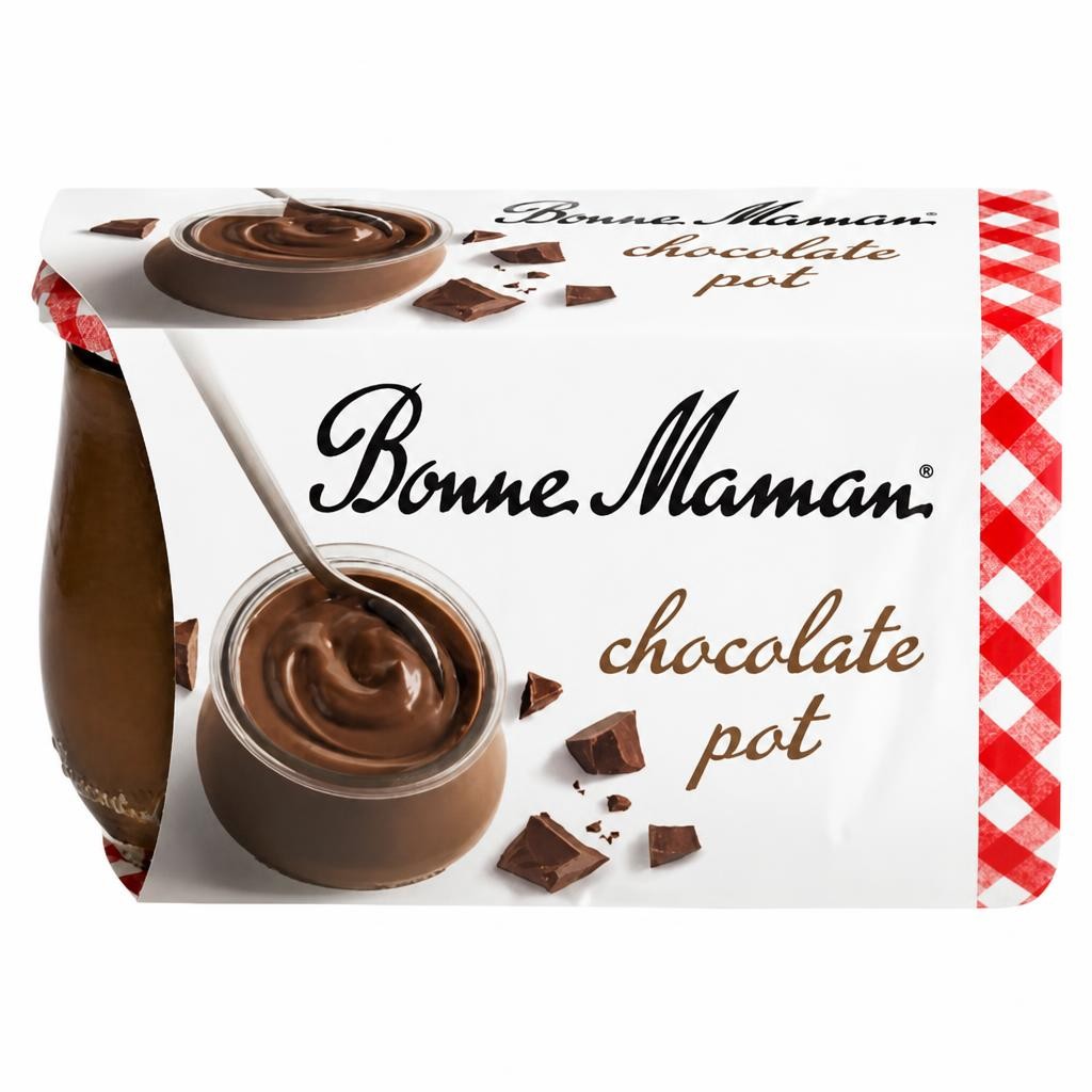 Bonne Maman 2 Chocolate Pots