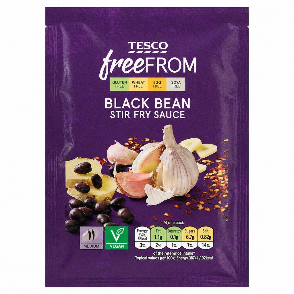 Tesco Free From Blackbean Stir Fry Sauce 120g
