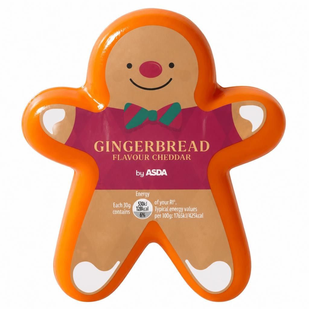 ASDA Gingerbread Flavour Cheddar 180g
