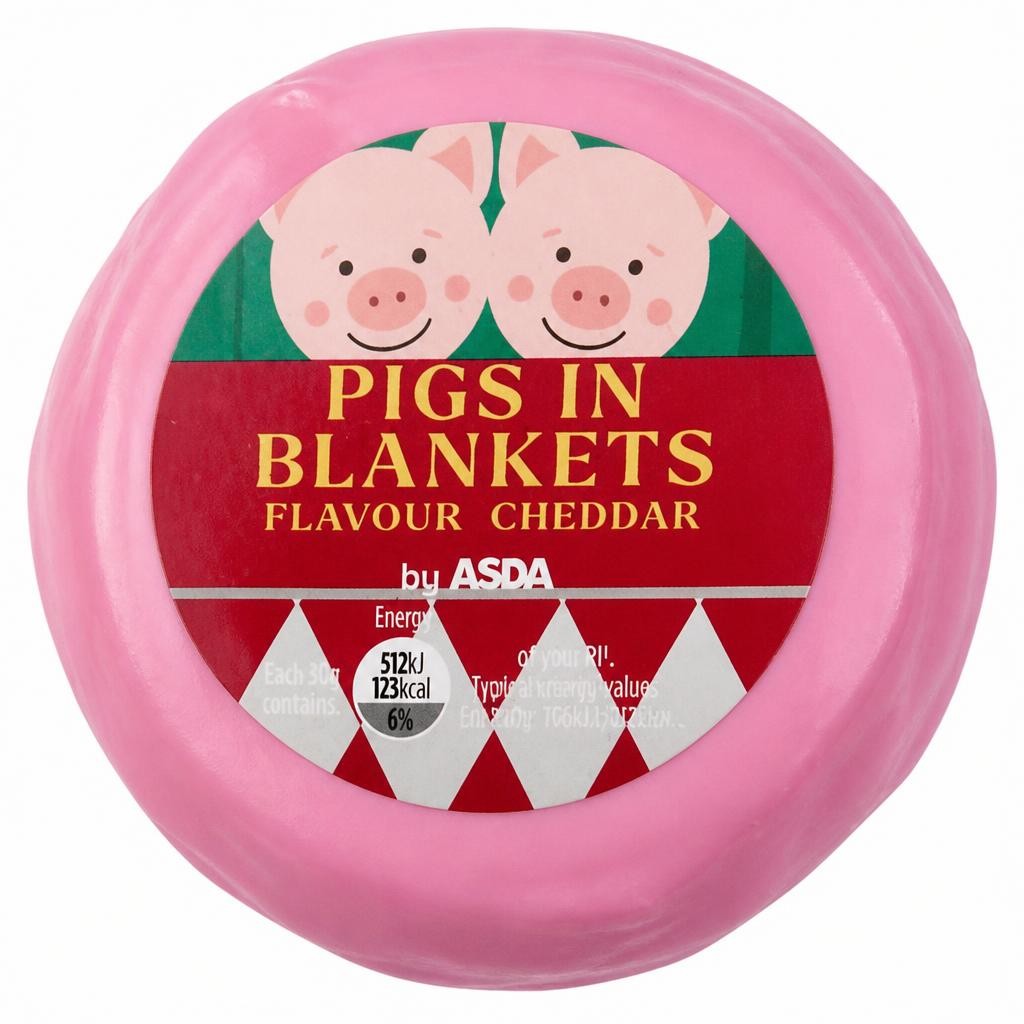 ASDA Pigs in Blankets Flavour Cheddar 90g