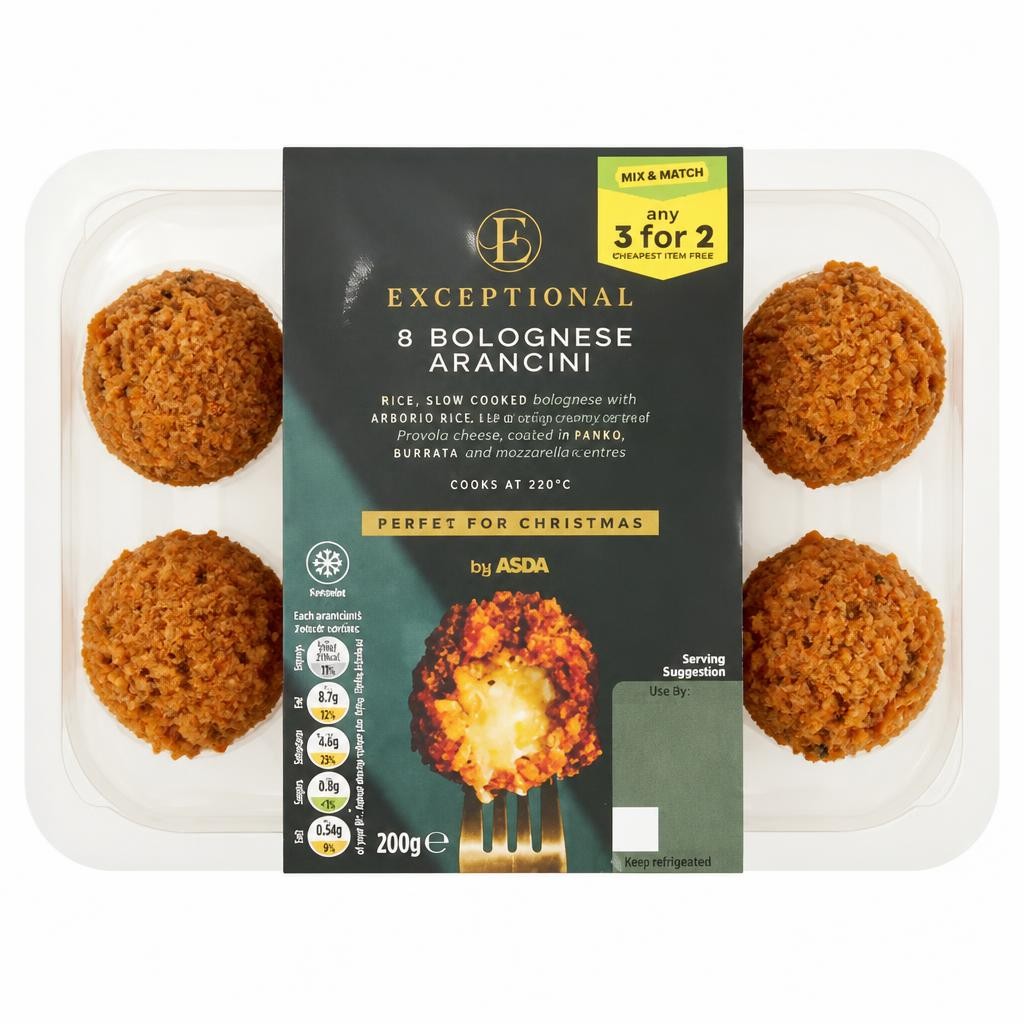 Exceptional by ASDA 8 Bolognese Arancini 200g