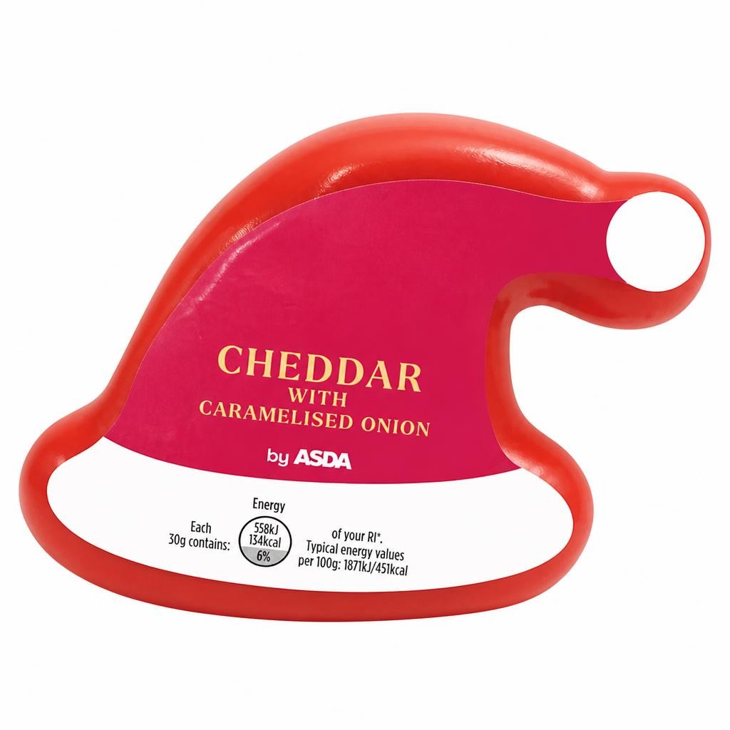 ASDA Cheddar with Caramelised Onion 180g
