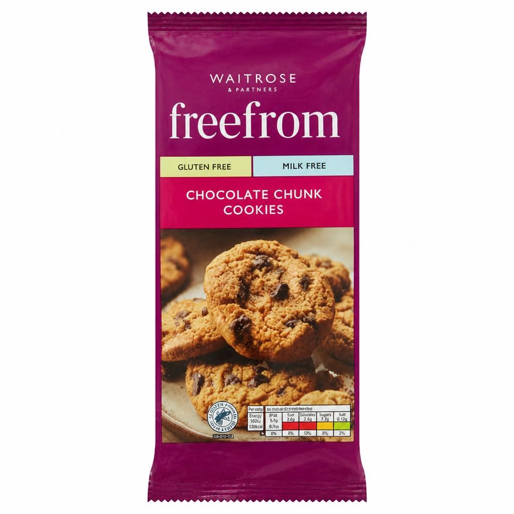 Waitrose Free From Gluten Choc Chunk Cookies