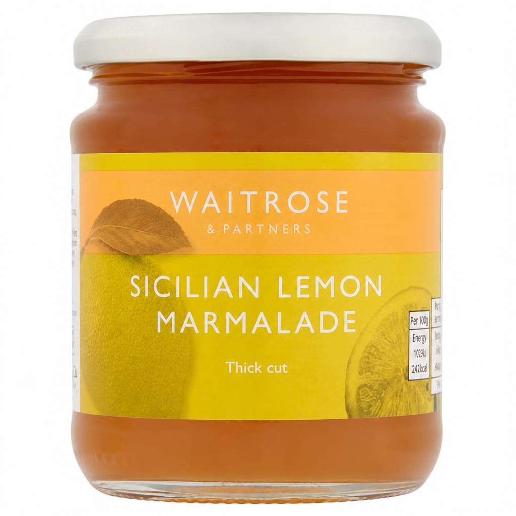 Waitrose Thick Cut Sicilian Lemon Marmalade