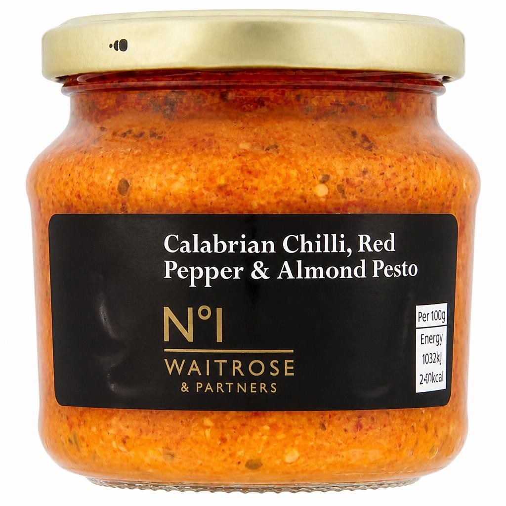 No.1 Calabrian Chilli, Red Pepper & Almond Pesto