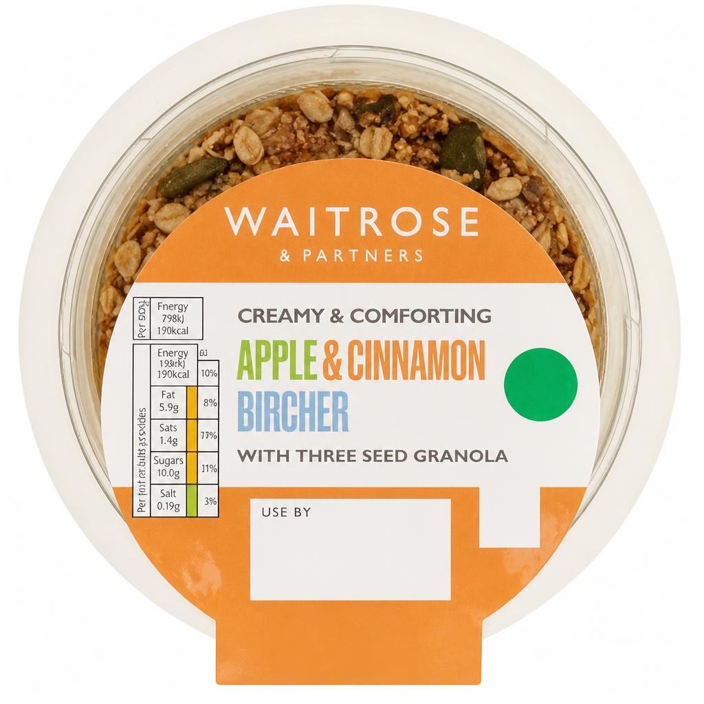 Apple & Cinnamon Bircher
