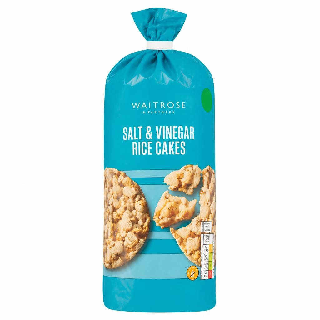 Waitrose Salt & Vinegar Rice Cakes