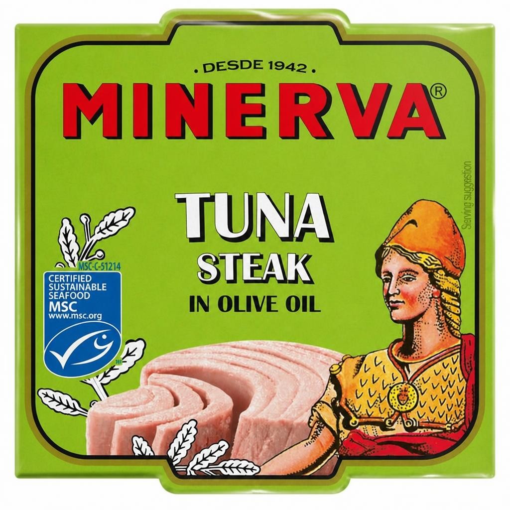 Minerva Tuna Steak in Olive Oil 160g