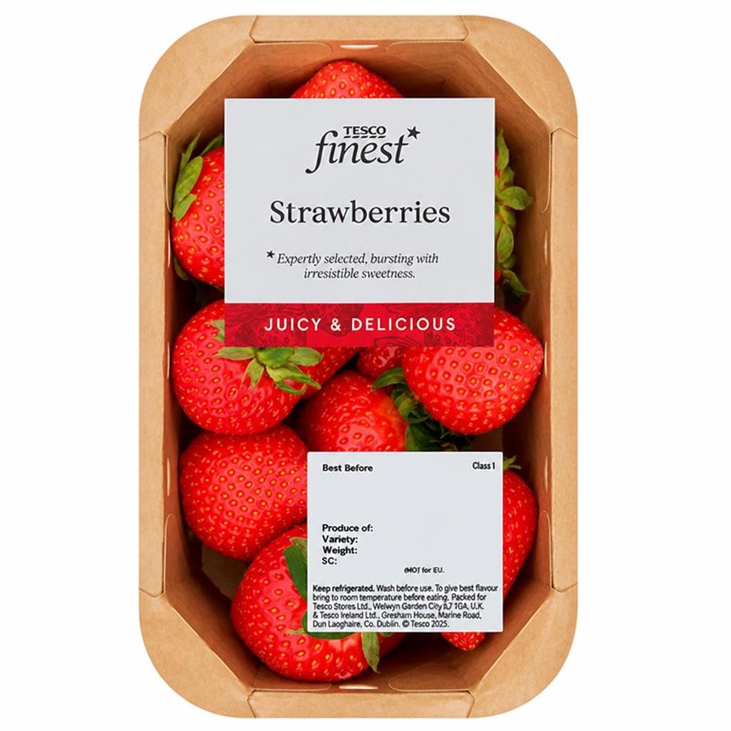 Tesco Finest Strawberries 227G