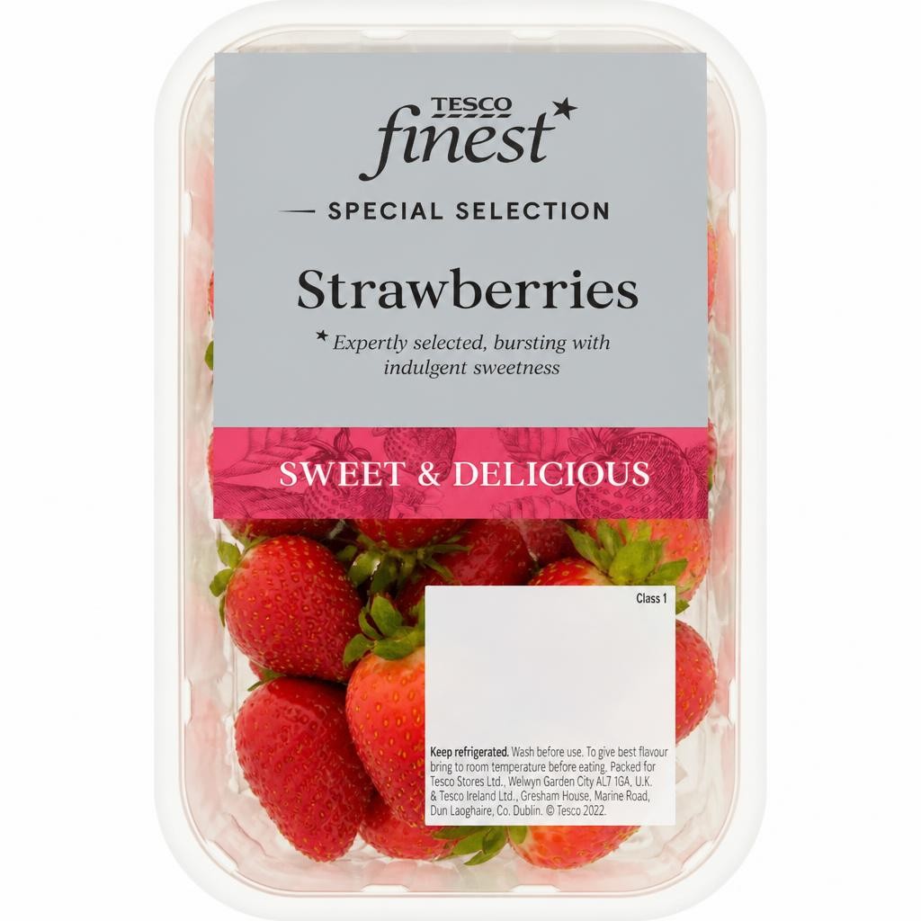 Tesco Finest Strawberries 227G