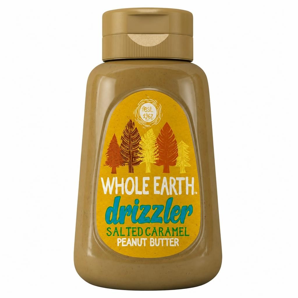 Whole Earth Drizzler Salted Caramel Peanut Butter 320g