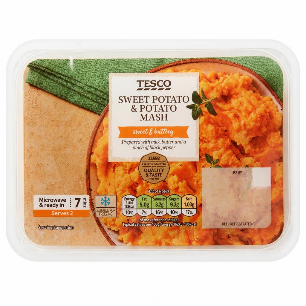 Tesco Sweet Potato & Potato Mash 450g