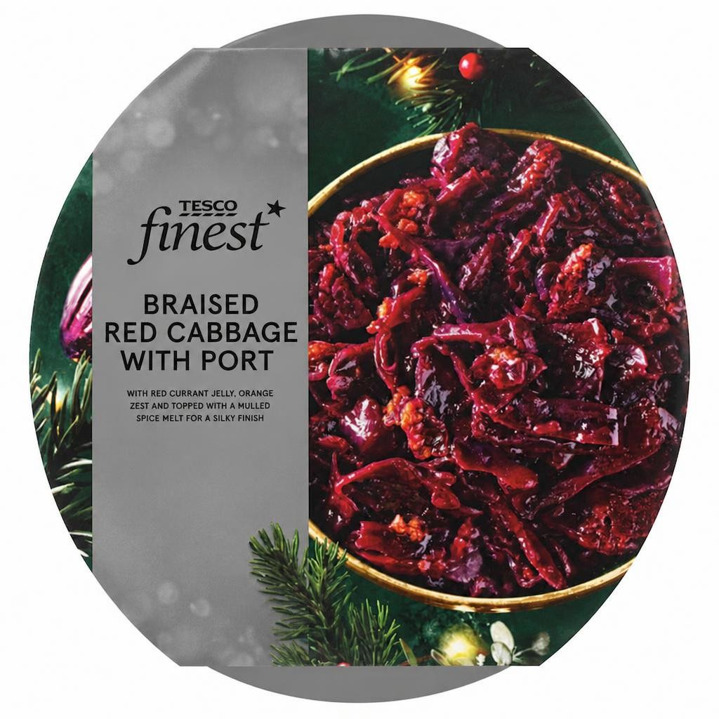 Tesco Finest Braised Red Cabbage with Port 300g
