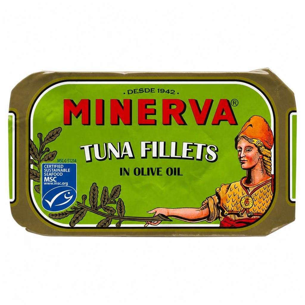 Minerva Tuna Fillets in Olive Oil 120g