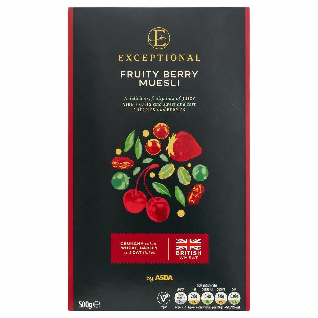 Exceptional by ASDA Exceptional by  Fruity Berry Muesli 500g