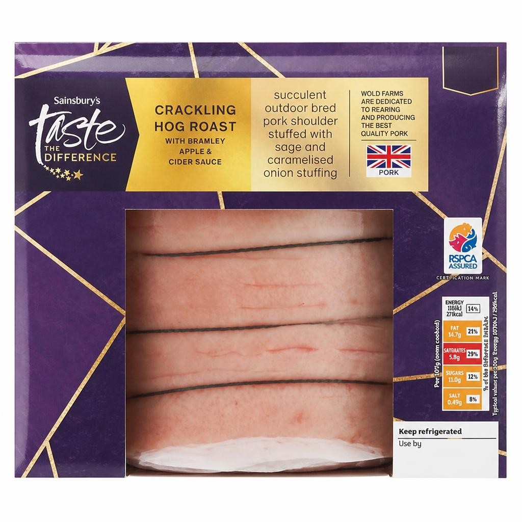 Sainsbury's Crackling Hog Roast, Taste the Difference 1.67kg