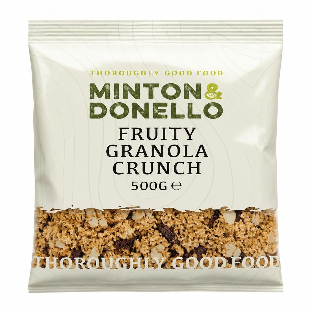 Minton & Donello Fruity Granola Crunch 6 x 500g | Multi