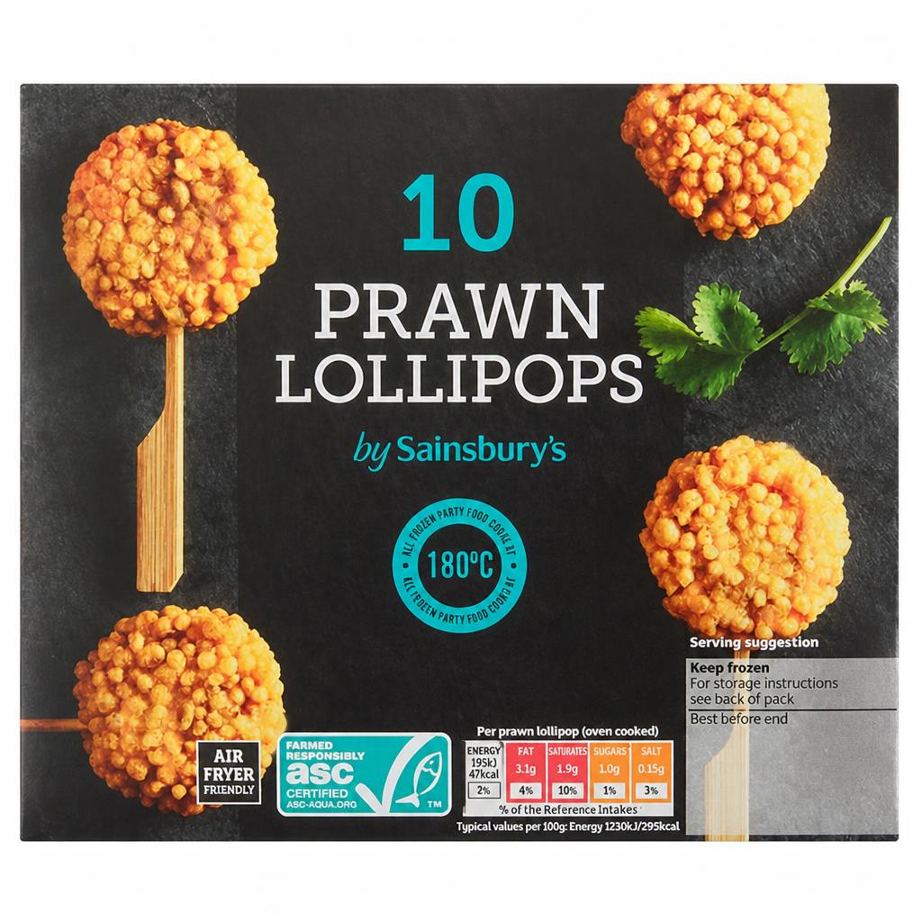 Sainsbury's Prawn Lollipops x10 170g