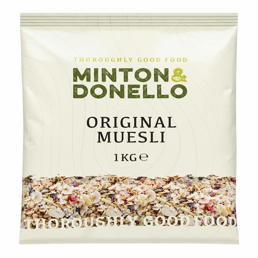 Minton & Donello Original Muesli 6 x 1Kg