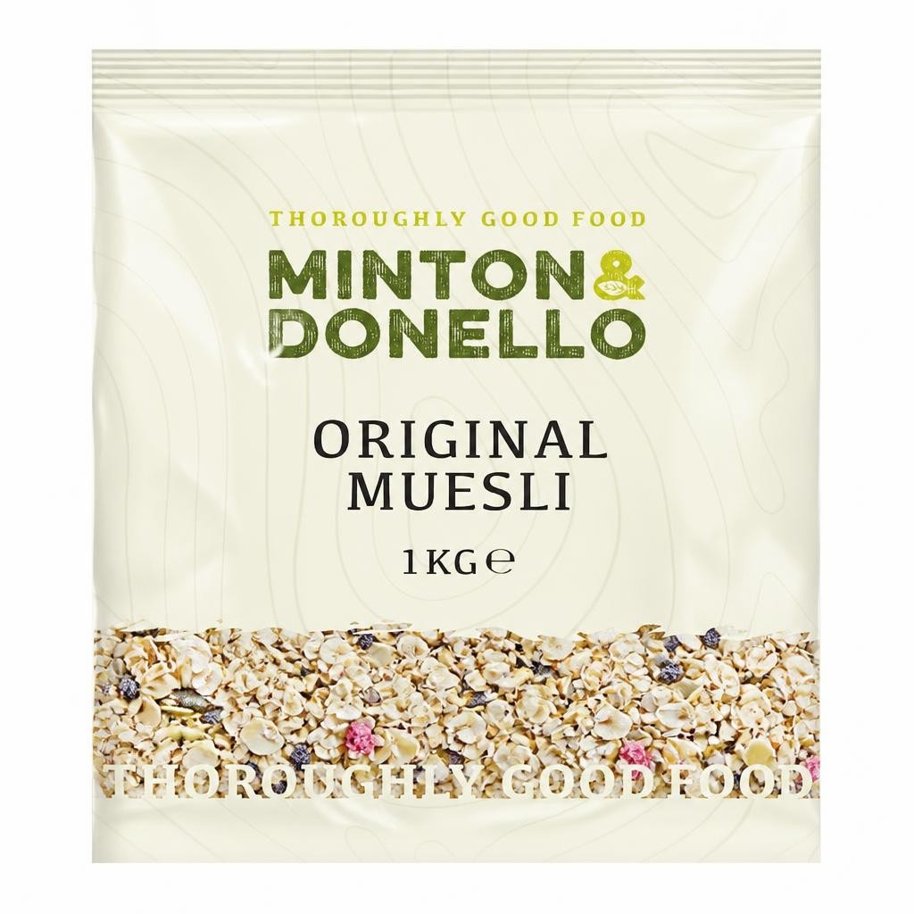 Minton & Donello Original Muesli 6 x 1Kg | Multi