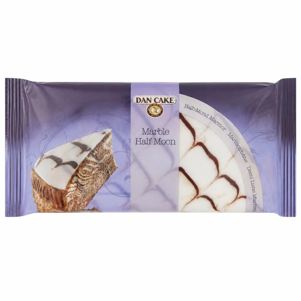 Dan Cake Marble Half Moon Cake 350G