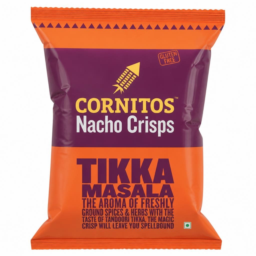Cornitos Tikka Masala Nacho Crisps 55g