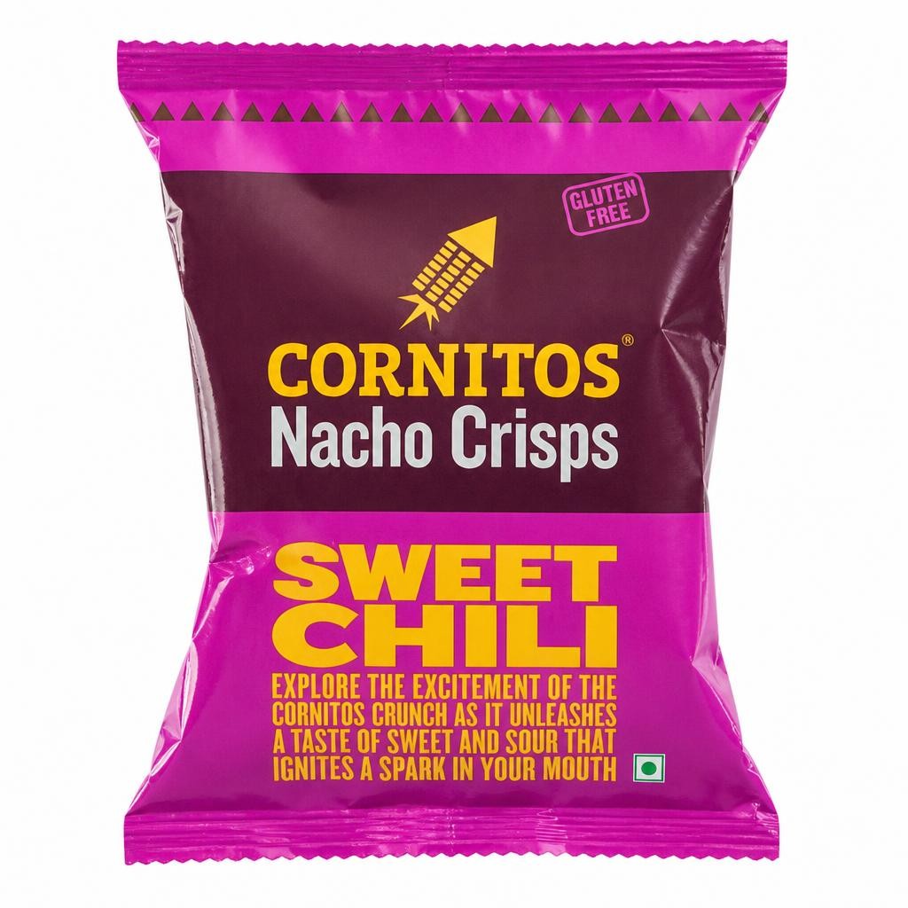 Cornitos Sweet Chilli Nacho Crisps 55g