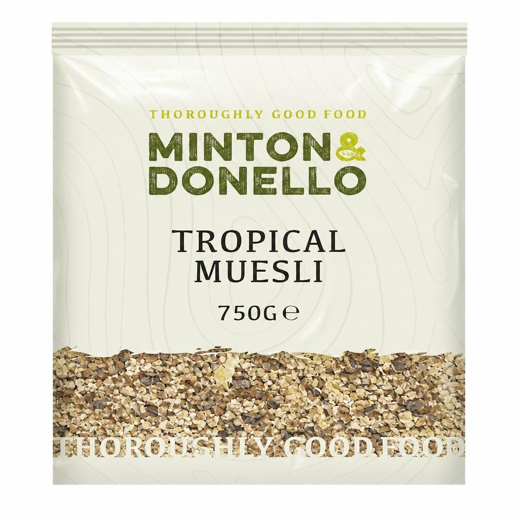 Minton & Donello Tropical Muesli 6 x 750g