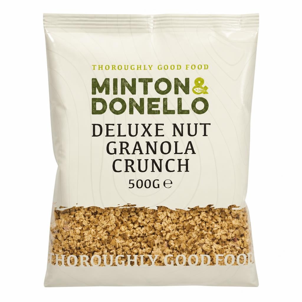 Minton & Donello Deluxe Nut Granola Crunch 6 x 500g