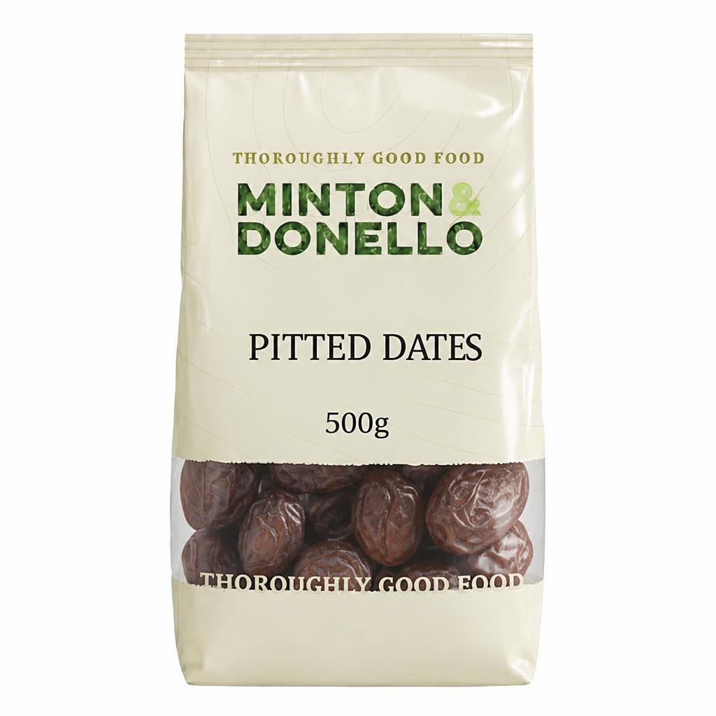 Minton & Donello Pitted Dates 6 x 500g