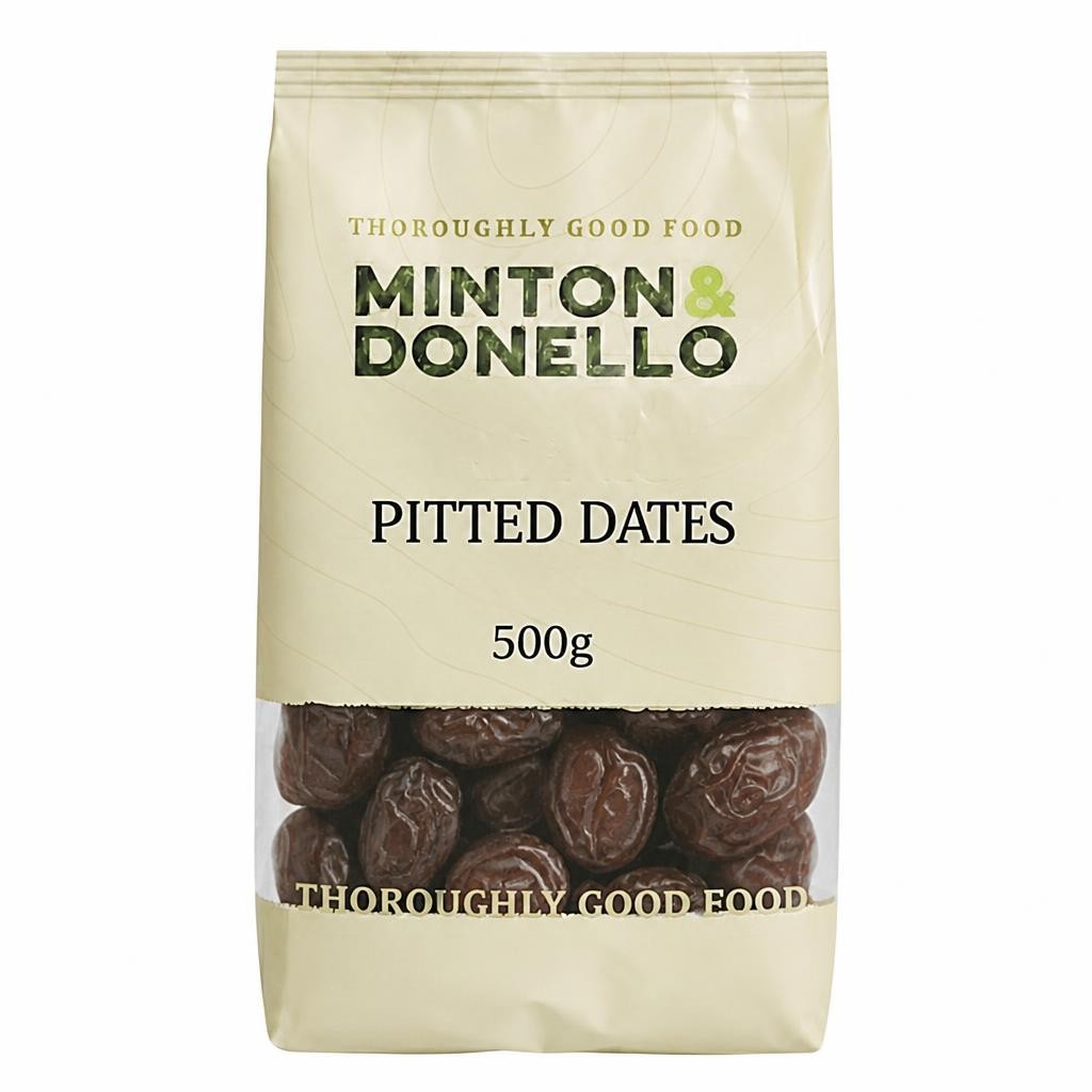 Minton & Donello Pitted Dates 6 x 500g